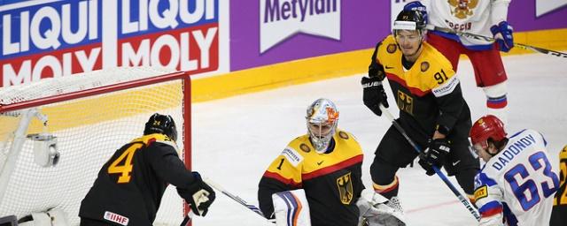 Сборная России разгромила Германию в матче чемпионата мира по хоккею