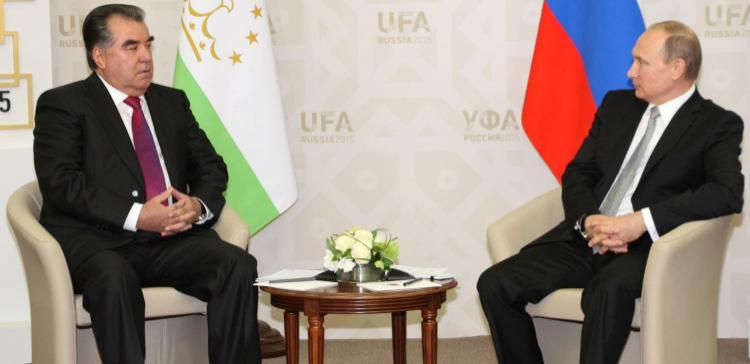 Путин проведет встречу с президентом Таджикистана