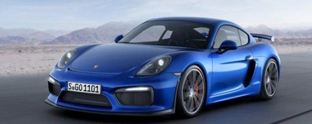 Porsche представит в Женеве купе Cayman GT4 RS