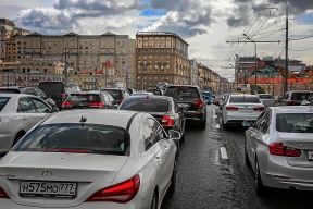 На проспекте Андропова в Москве произошла массовая авария