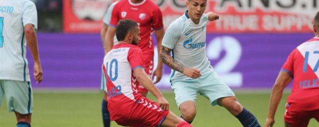 «Зенит» минимально проиграл «Утрехту» в матче квалификации Лиги Европы