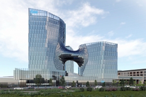 В Казани появится новый 75-метровый офис на берегу реки