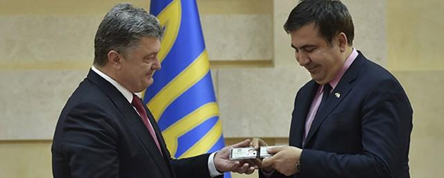 Порошенко: Саакашвили не сделал ничего важного для Украины