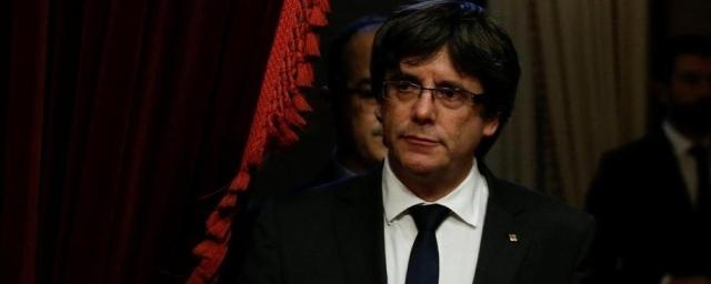 Прокуратура Испании потребовала европейский ордер на арест Пучдемона