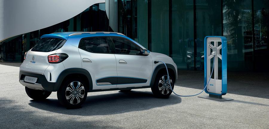Renault представит в Париже бюджетный электрокар K-ZE
