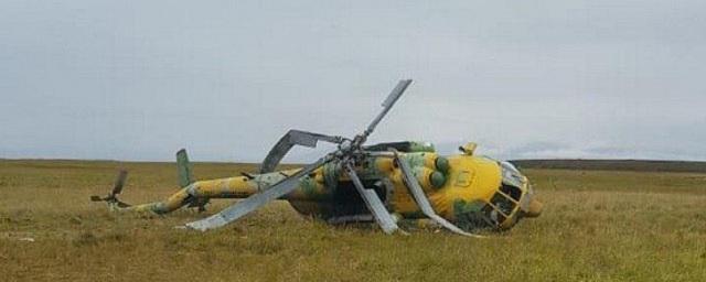 В Магаданской области три человека пострадали при жесткой посадке Ми-8