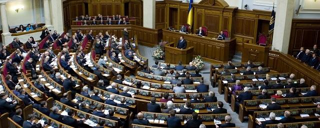 Верховная Рада приняла закон о членстве Украины в НАТО и ЕС
