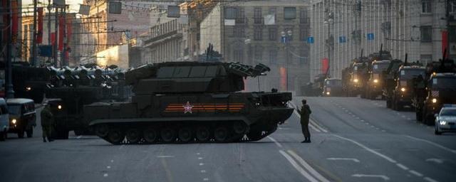 В центре Москвы из-за подготовки к Параду Победы ограничат движение