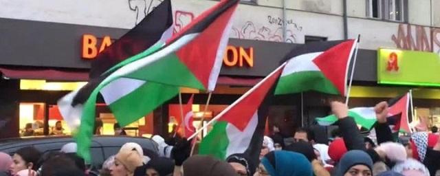 В Берлине прошел митинг против решения Трампа по Иерусалиму