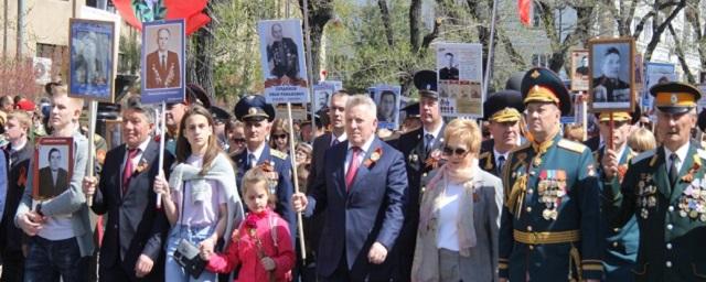 В Хабаровске в «Бессмертном полку» прошли более 60 тысяч человек