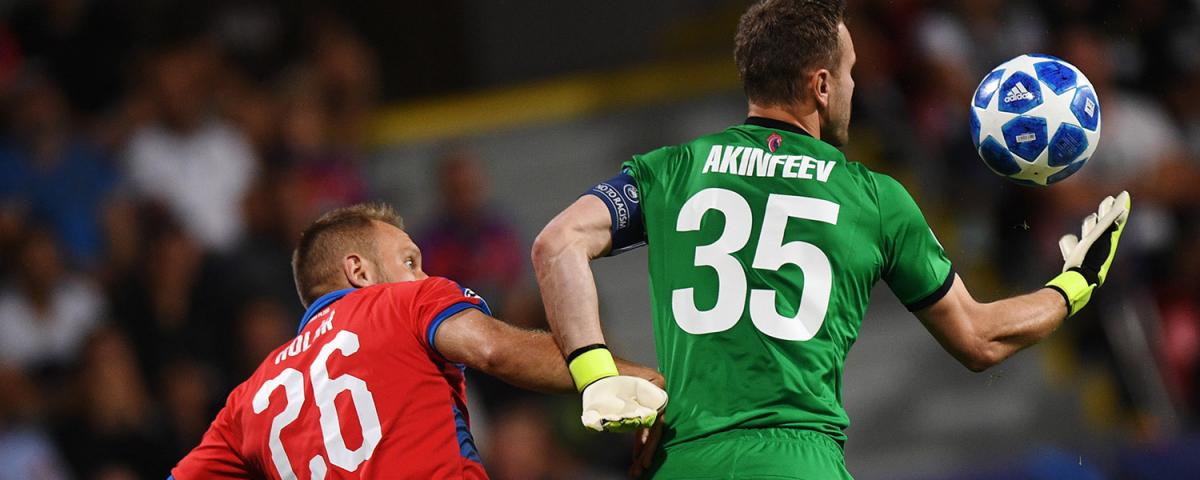 ЦСКА сыграл вничью с чешской «Викторией» в матче Лиги чемпионов