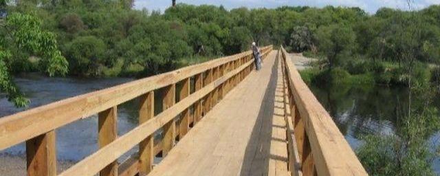 В Киржаче снова открыт деревянный мост после реставрации
