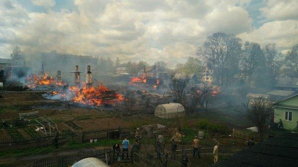 В Кировской области в результате пожара 72 человека остались без жилья
