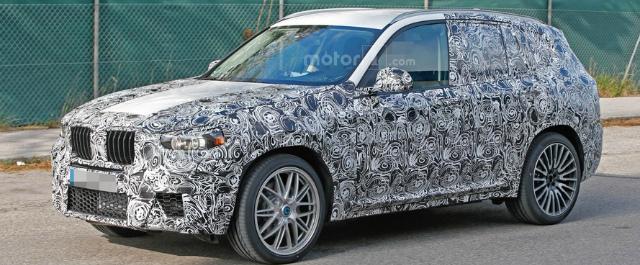 Новый BMW X4 М замечен на дорогах общего пользования