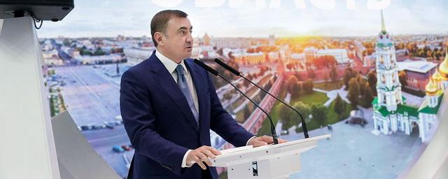 Тульская делегация во главе с губернатором Алексеем Дюминым приняла участие в ПМЭФ-2018
