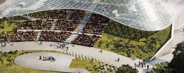 В московском парке «Зарядье» построят амфитеатр на 2000 мест