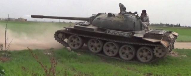 В Сирии за две недели боевики сдали 26 танков