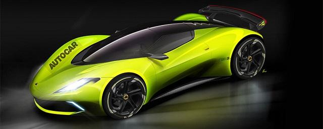 Lotus представил электрический суперкар Omega