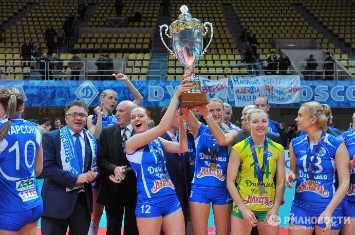 Волейболистки казанского «Динамо» завоевали Кубок России 2017 года