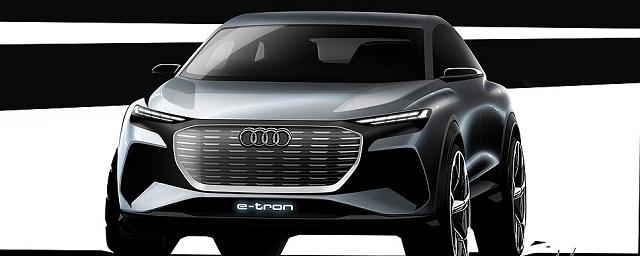 Audi покажет новый электрокроссовер Q4 e-Tron