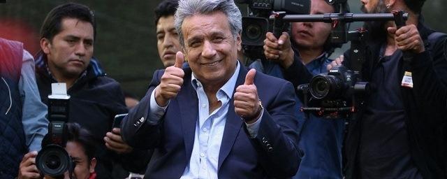 В Эквадоре на выборах президента первое место занимает Ленин Морено
