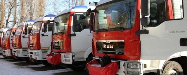 Ростовские спасатели получили 8 единиц новой спецтехники
