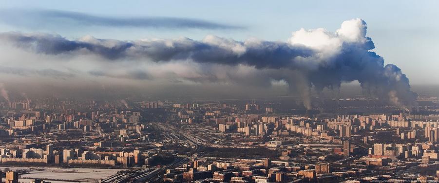 Москву накрыл смог от пожаров в Сибири
