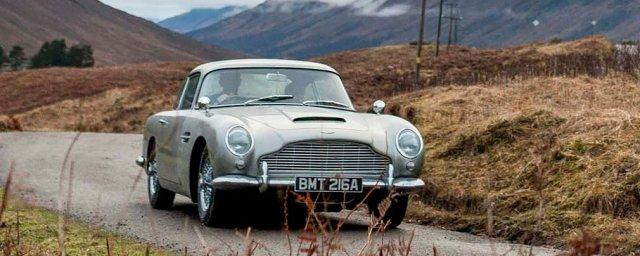 Aston Martin выпустит 25 реплик спорткара DB5 из фильма о Бонде