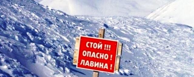 В Хибинах объявлена лавинная опасность