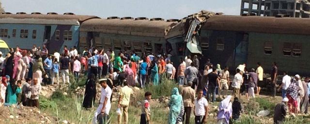 В Египте число погибших при столкновении поездов увеличилось до 49