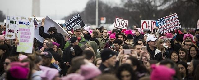 В Вашингтоне «Женский марш» против Трампа собрал полмиллиона человек