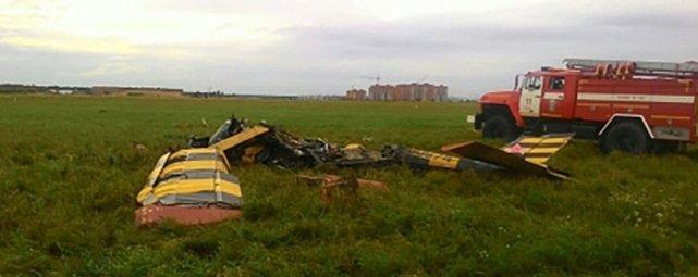 Под Новосибирском при крушении легкомоторного самолета погиб пилот