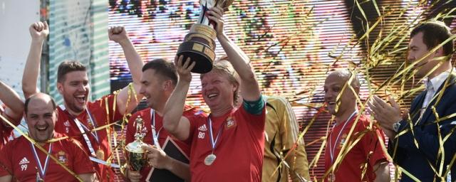 Сборная правительства Подмосковья выиграла Кубок Госдумы по футболу
