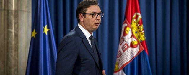 Вучич: Власти Сербии не будут вводить санкции против России
