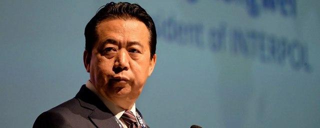 СМИ: Китай подозревает главу Интерпола в Коррупции