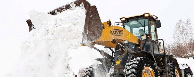 В Воронеж получит 130 млн рублей технику для уборки снега