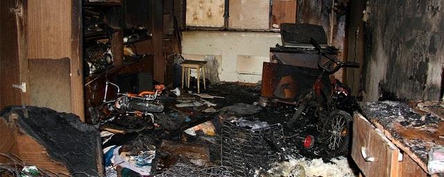 В Воронеже при пожаре в квартире погиб 40-летний мужчина