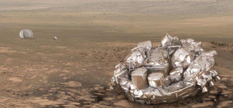 В ЕКА назвали причину крушения марсианского модуля Schiaparelli