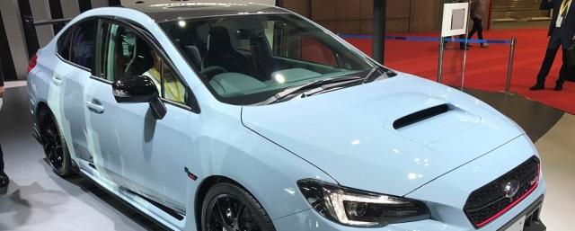 Subaru представила специальные версии купе BRZ и седана WRX STI