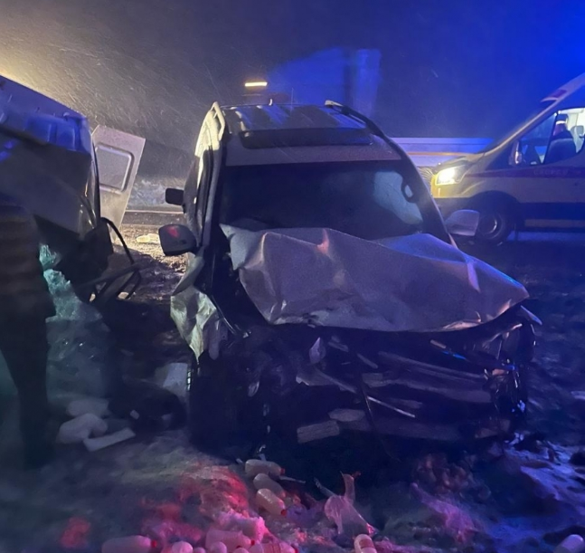 В Оренбуржье в лобовом ДТП погиб водитель ГАЗели