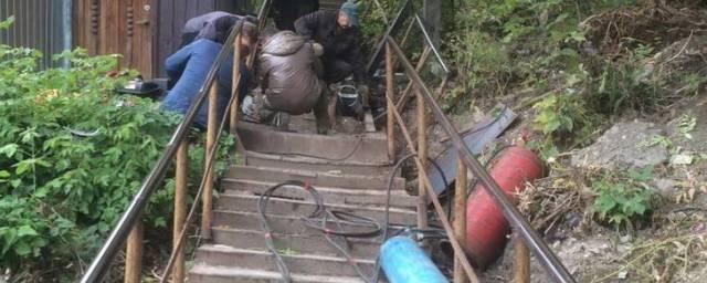 В Брянске отремонтируют лестницу к памятнику Артиллеристам