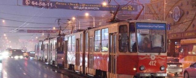 В Калининграде во время ЧМ-2018 не будут ходить трамваи
