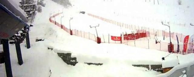 Трассы на горнолыжных курортах КБР закрыты в связи со снегопадом