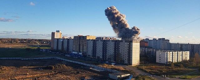 В Гатчине произошел взрыв около завода «Авангард», погиб один человек
