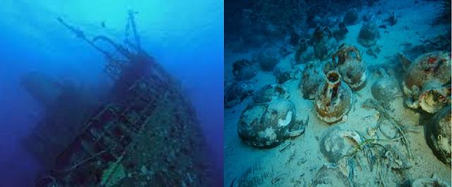 Ценные артефакты обнаружены на кладбище затонувших кораблей в Греции