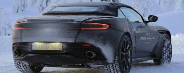 Aston Martin в 2018 году выпустит на рынок новый кабриолет