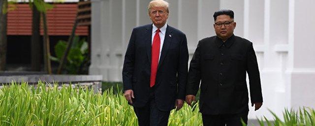 Трамп передал Ким Чен Ыну в подарок диск с песней Rocket Man
