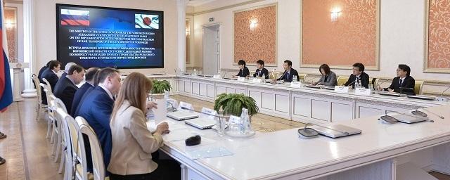 Александр Гусев провел встречу с делегацией из Японии
