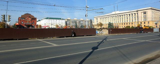 Реконструкцию площади Ленина в Пензе закончат к 2019 году