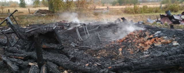 В Мордовии во время пожара в частном доме погиб пенсионер